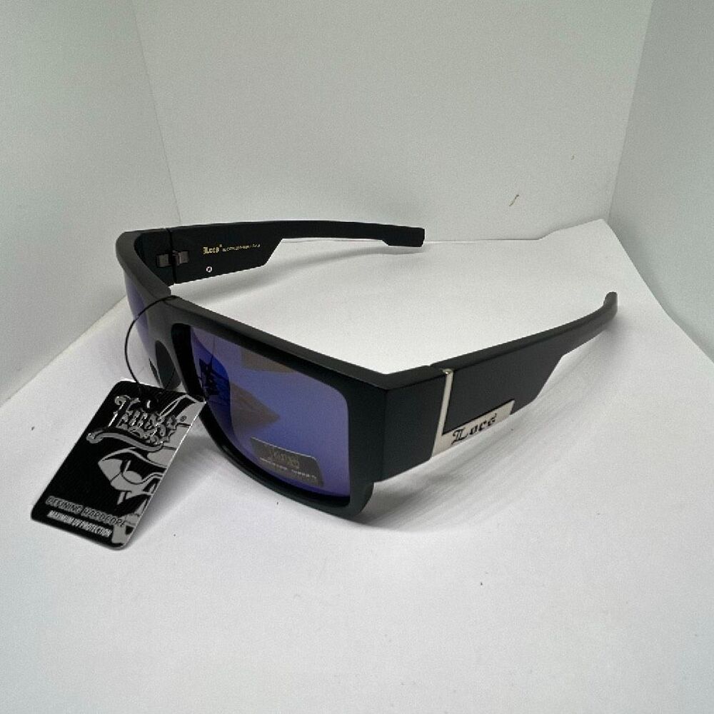 Locs Mirrored Wraparound Sunglasses | UV Protection | New with Tags